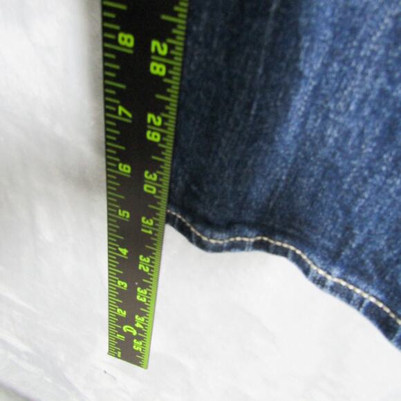 Vigoss Jeans 14 Embellished Dallas Bootcut Rhinestone Pockets Dark Wash Denim - Picture 10 of 12